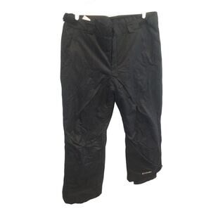 Columbia Mens Snow‎ Pants Size XL Short Black Ski Snowboarding Outdoor Omni-Tech